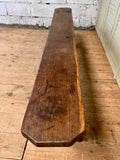 Antique French Oak Bench, c19thC - LOVINGLY MADE FURNITURE, SUSSEX - length view