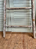 Antique French Orchard Ladders, Single or Pair - LOVINGLY MADE FURNITURE, SUSSEX - bottom of ladder