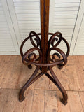 Vintage 'Thonet' Bentwood Coat Stand - LOVINGLY MADE FURNITURE, SUSSEX - view of bottom circle