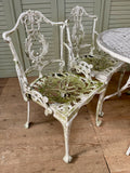 Vintage Garden Table & 4 Chairs