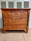 Antique Decorative Chest of Drawers, 3 over 3 - LOVINGLY MADE FURNITURE, SUSSEX - front on facing