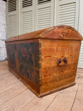Antique Swedish Marriage Chest, 19thc - LOVINGLY MADE FURNITURE, SUSSEX - handles