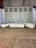Antique English Neoclassical Planters, Trio - LOVINGLY MADE FURNITURE, SUSSEX - front view