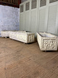 Antique English Neoclassical Planters, Trio - LOVINGLY MADE FURNITURE, SUSSEX - side view