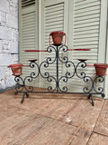 Vintage Decorative French Pot Stand - LOVINGLY MADE FURNITURE, SUSSEX - front