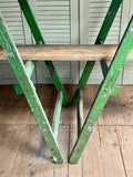 Vintage Decorators Trestles, Painted - LOVINGLY MADE FURNITURE, SUSSEX - lower rung