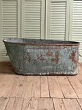 Antique French Bath, Large Planter - LOVINGLY MADE FURNITURE, SUSSEX  - side view
