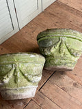 Vintage Decorative Planters, Pair - LOVINGLY MADE FURNITURE, SUSSEX - laying down