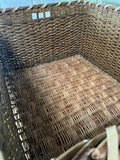 Antique Log Basket, Large - LOVINGLY MADE FURNITURE, SUSSEX - Antique & Vintage Furniture - inside of basket