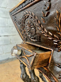  Antique Tramp Art Jardiniere - LOVINGLY MADE FURNITURE, SUSSEX - Antique & Vintage Furniture  - drawer
