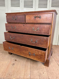 Antique Georgian Chest of Drawers, 2 over 3 - LOVINGLY MADE FURNITURE, SUSSEX - Antique & Vintage Furniture - drawers