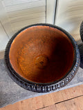 Antique Victorian Tazza Urns, Cast Iron - LOVINGLY MADE FURNITURE, SUSSEX - Antique & Vintage Furniture - inside urn