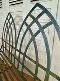 Vintage Wrought Iron Garden Bench - LOVINGLY MADE FURNITURE, SUSSEX - Antique & Vintage Furniture  - arches view