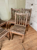Vintage Teak Chairs, Set of 6 - LOVINGLY MADE FURNITURE, SUSSEX - Antique & Vintage Furniture - cherished & lifetime pieces for your home & garden - single seat