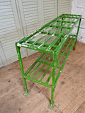 Vintage French Metal Plant Stand, Large - LOVINGLY MADE FURNITURE, SUSSEX - Antique & Vintage Furniture - angle view