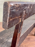 Antique Wooden Chapel Bench - LOVINGLY MADE FURNITURE, SUSSEX - Antique & Vintage Furniture